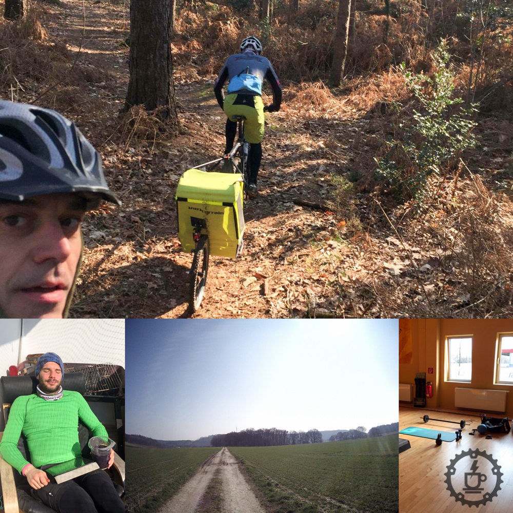 2 Trainingseinheiten, Sonne, Enduro Trails; der Wendepunkt in der Trainingswoche