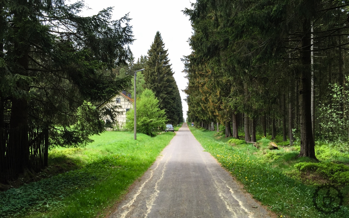 Auf dem Hau, kurz vor der belgischen Grenze