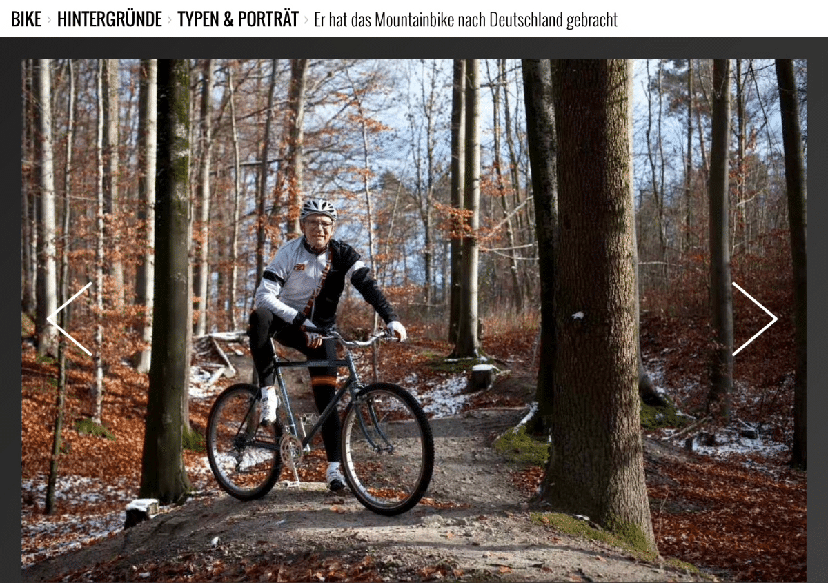 40 Jahre Mountainbike. (Quelle: Screenshot BIKE Magazin)