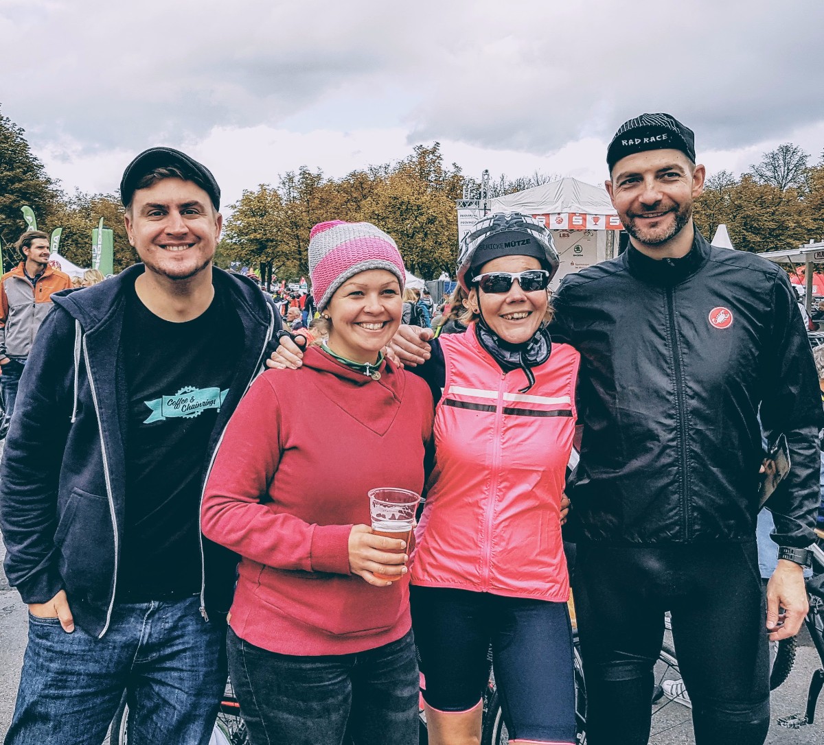 Münsterland Giro 2017 Tolle Menschen im Ziel